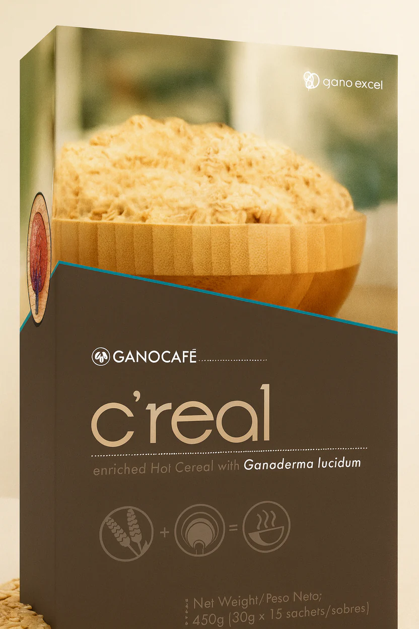 C Real cereal instantáneo con Ganoderma Lucidum Gano Excel